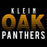 Close-up of Klein Oak High School Panthers Women's Black T-shirt 24