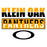 Close-up of Klein Oak High School Panthers Unisex 3/4 Sleeve Raglan T-shirt 31