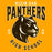 Close-up of Klein Oak High School Panthers Classic Unisex Gold T-shirt 208