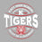 Close-up of Katy High School Tigers Carbon Grey Premium Unisex Hoodie 202