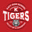 Close-up of Katy High School Tigers Red Premium Unisex T-shirt 202