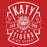 Close-up of Katy High School Tigers Red Classic Unisex  T-shirt 208