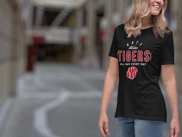 Katy High School Tigers Women's T-shirts All Products Page