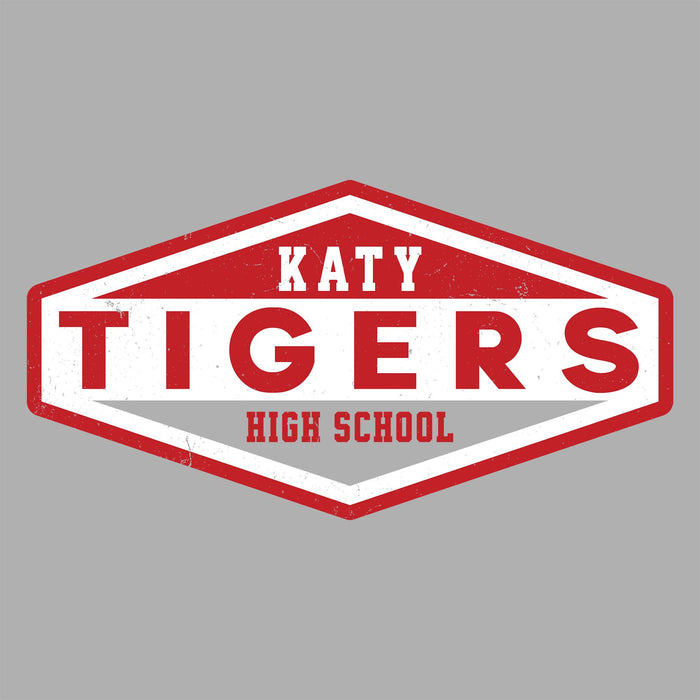 Close-up view of Katy High School Tigers Sport Grey Classic Unisex  T-shirt 009