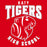 Close-up view of Katy High School Tigers Red Classic Unisex  T-shirt 213