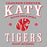 Close-up view of Katy High School Tigers Sport Grey Classic Unisex  T-shirt 230