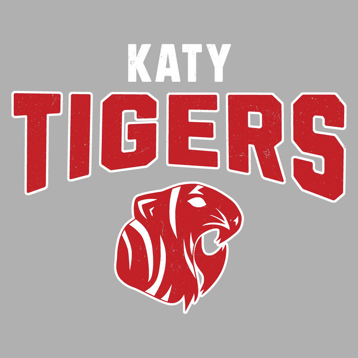 Close-up view of Katy High School Tigers Sport Grey Classic Unisex  T-shirt 234