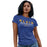 Woman wearing a Klein High School Bearkats Women's Royal T-shirt 12