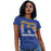 Woman wearing a Klein High School Bearkats Women's Royal T-shirt 27