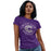 Woman wearing a Klein Cain High School Hurricanes Purple Women's T-shirt 211