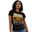 Woman wearing a Klein Oak High School Panthers Women's Black T-shirt 01