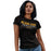 Woman wearing a Klein Oak High School Panthers Women's Black T-shirt 12