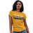 Woman wearing a Klein Oak High School Panthers Women's Gold T-shirt 05