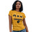 Woman wearing a Klein Oak High School Panthers Women's Gold T-shirt 23