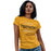 Woman wearing a Klein Oak High School Panthers Women's Gold T-shirt 34