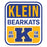 Close-up view of Klein High School Bearkats Unisex 3/4 Sleeve Raglan T-shirt 001