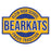 Close-up view of Klein High School Bearkats Unisex 3/4 Sleeve Raglan T-shirt 011