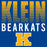 Close-up view of Klein High School Bearkats Royal Blue Classic Unisex T-shirt 024