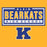 Close-up view of Klein High School Bearkats Gold Classic Unisex T-shirt 049
