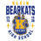 Close-up view of Klein High School Bearkats Unisex 3/4 Sleeve Raglan T-shirt 204