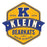 Close-up view of Klein High School Bearkats Unisex 3/4 Sleeve Raglan T-shirt 209