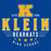 Close-up view of Klein High School Bearkats Royal Blue Classic Unisex T-shirt 217