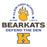 Close-up view of Klein High School Bearkats Unisex 3/4 Sleeve Raglan T-shirt 222