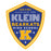 Close-up view of Klein High School Bearkats Unisex 3/4 Sleeve Raglan T-shirt 225