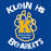 Close-up view of Klein High School Bearkats Women's Royal Blue SoftStyle T-shirt 228