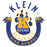 Close-up view of Klein High School Bearkats Unisex 3/4 Sleeve Raglan T-shirt 229