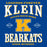 Close-up view of Klein High School Bearkats Royal Blue Classic Unisex T-shirt 230