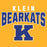 Close-up view of Klein High School Bearkats Gold Classic Unisex T-shirt 234