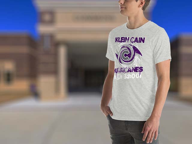 Klein Cain High School Hurricanes Premium Unisex T-shirts All Products Page