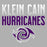 Close-up view of Klein Cain High School Hurricanes Sport Grey Classic Unisex T-shirt 024