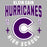 Close-up view of Klein Cain High School Hurricanes Women's Sport Grey SoftStyle T-shirt 204