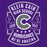Close-up view of Klein Cain High School Hurricanes Purple Classic Unisex T-shirt 207