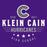 Close-up view of Klein Cain High School Hurricanes Purple Classic Unisex T-shirt 217