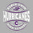Close-up view of Klein Cain High School Hurricanes Unisex 3/4 Sleeve Raglan T-shirt 218