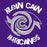 Close-up view of Klein Cain High School Hurricanes Purple Classic Unisex T-shirt 228