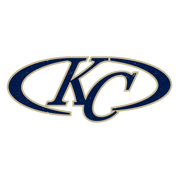 Close-up view of Klein Collins High School Tigers Unisex 3/4 Sleeve Raglan T-shirt 200