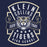 Close-up view of Klein Collins High School Tigers Classic Unisex Navy T-shirt 207