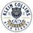 Close-up view of Klein Collins High School Tigers Unisex 3/4 Sleeve Raglan T-shirt 215