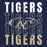 Close-up view of Klein Collins High School Tigers Classic Unisex Navy T-shirt 233
