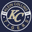 Close-up view of Klein Collins High School Tigers Women's Navy Blue SoftStyle T-shirt 239
