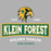 Close-up view of Klein Forest High School Golden Eagles Unisex 3/4 Sleeve Raglan T-shirt 202