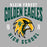 Close-up view of Klein Forest High School Golden Eagles Unisex 3/4 Sleeve Raglan T-shirt 213