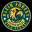 Close-up view  of Klein Forest High School Golden Eagles Unisex 3/4 Sleeve Raglan T-shirt 215