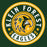 Close-up view of Klein Forest High School Golden Eagles Classic Unisex Forest Green T-shirt 220