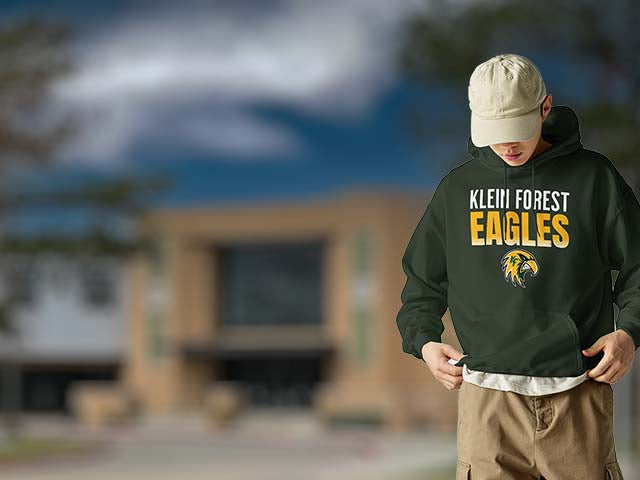 Klein Forest High School Golden Eagles Classic Unisex Hoodies All Products Page