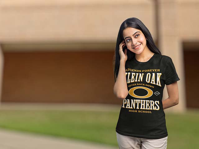Klein Oak High School Panthers Women's T-shirts All Products Page